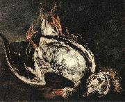 BOEL, Pieter Still-Life with Dead Wild-Duck gfh oil painting